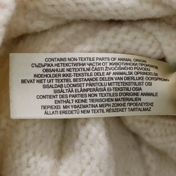 Burberry Brit Colour Block Grey and Cream Knit Tunic - Picture 12 of 13